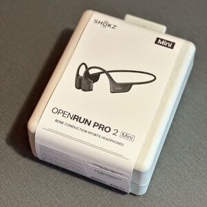 NIB OpenRun Pro 2 Mini Bone Conduction Sports Headphones